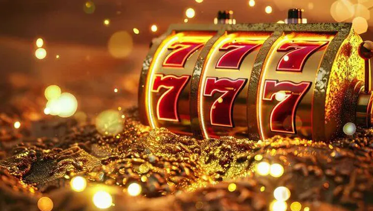 A vibrant display of various 8k8 slot game reels with shining coins and bonus symbols, illustrating the rich gaming experience.